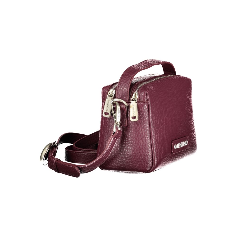 Rosso Poliuretano Womens Bag with Adjustable Shoulder Strap