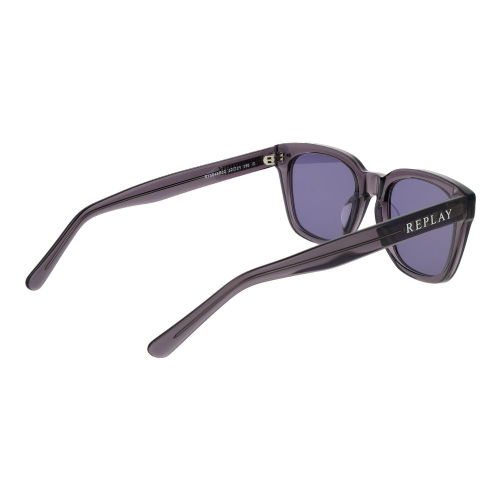 Gray Plastic Sunglasses
