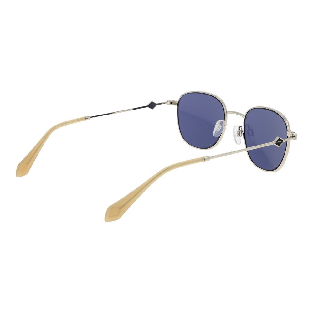 Silver Metal Sunglasses