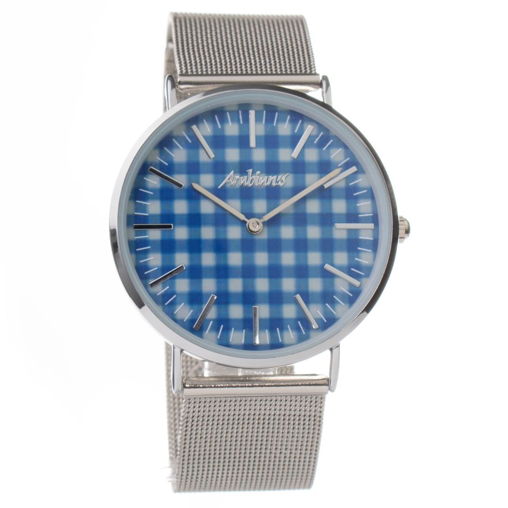 Silver Stainless Steel Dress Watch