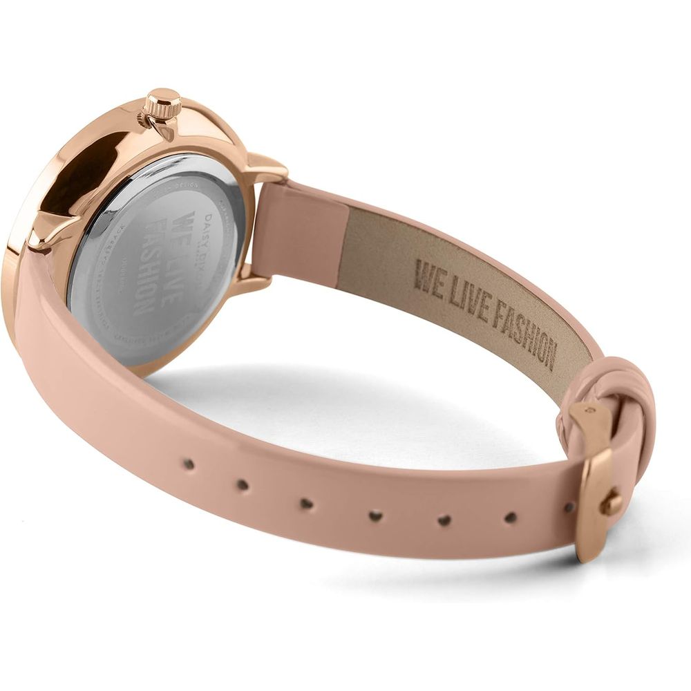 Multicolor Leather Dress Watch