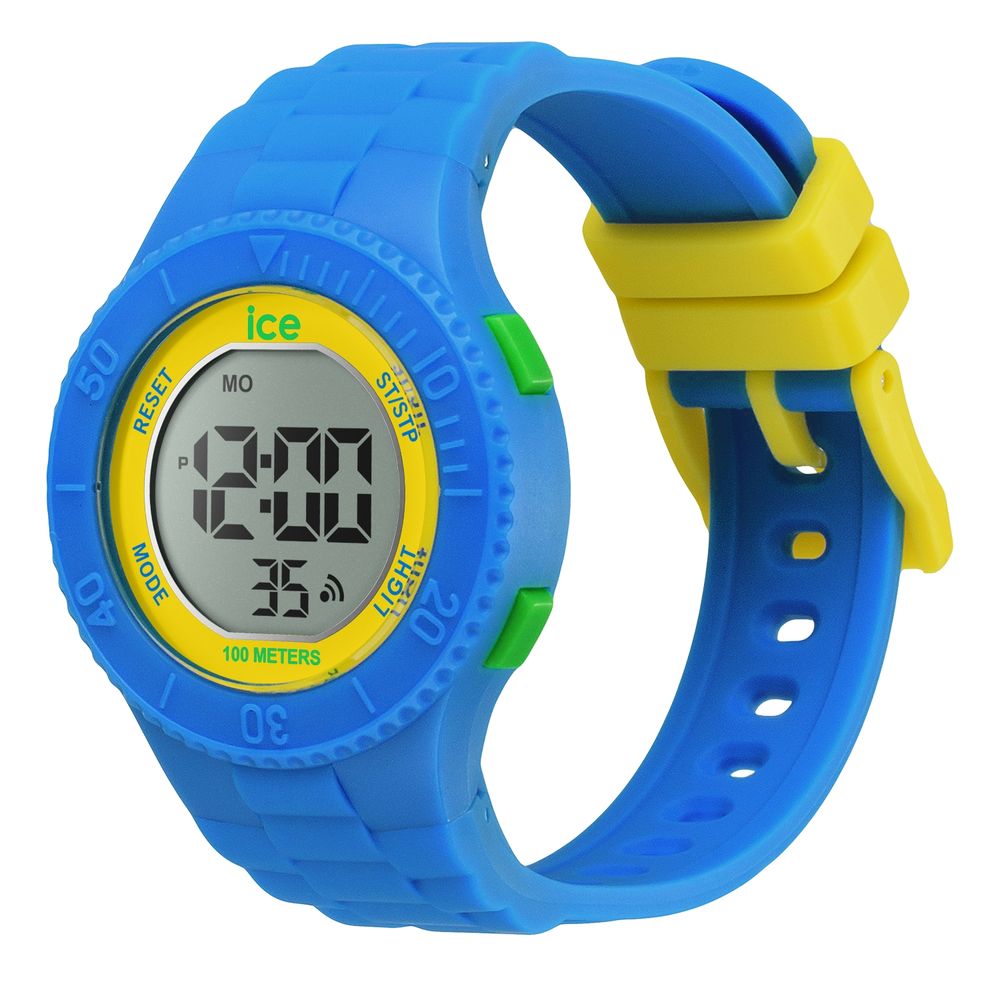 Blue Synthetic Sport Watch
