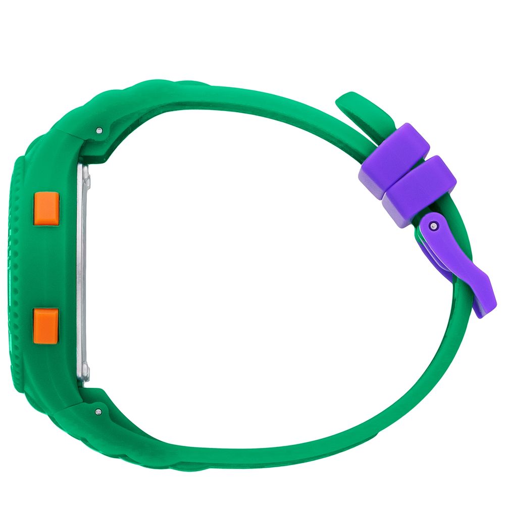 Bicolor Synthetic Digital Watch