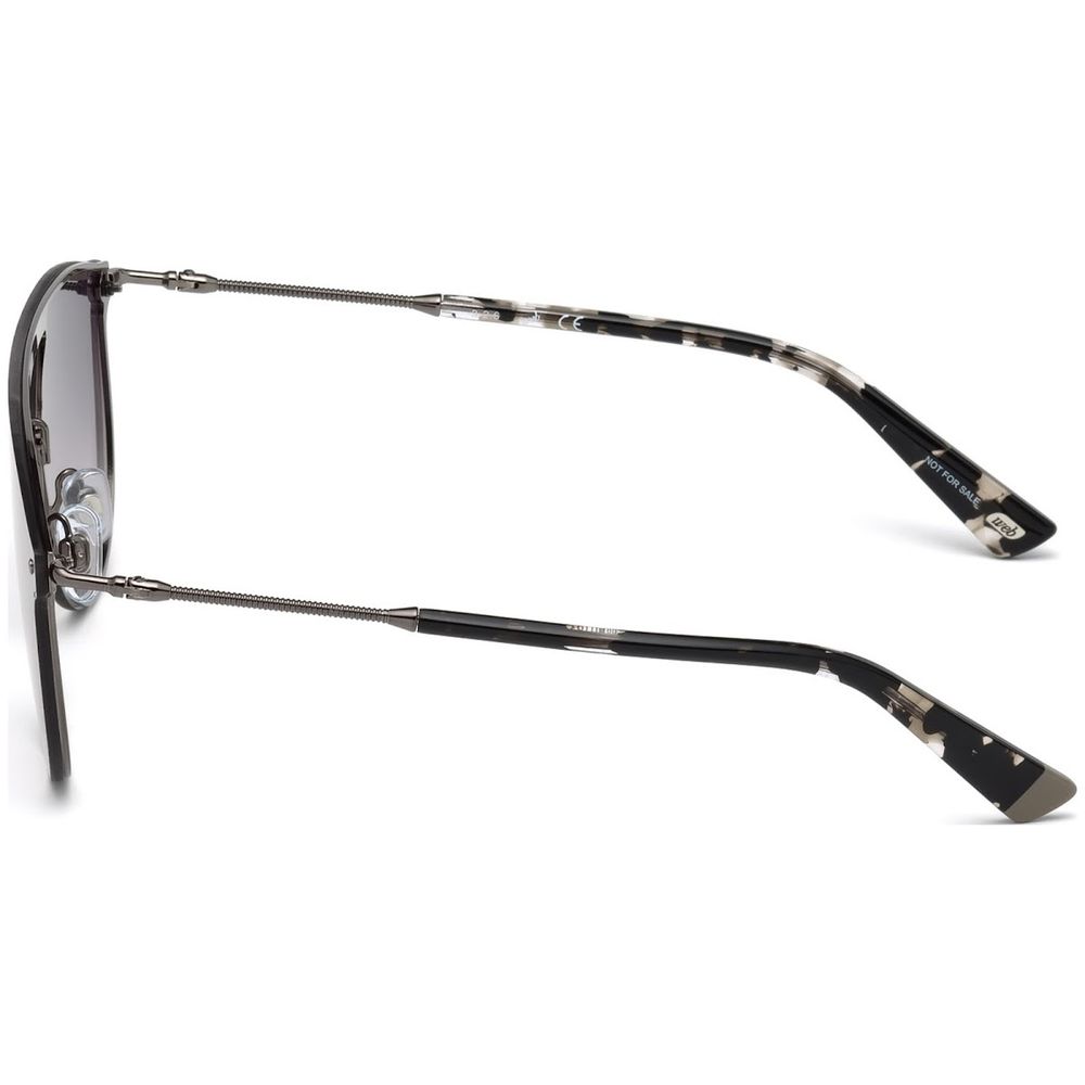 Gray Metal Sunglasses