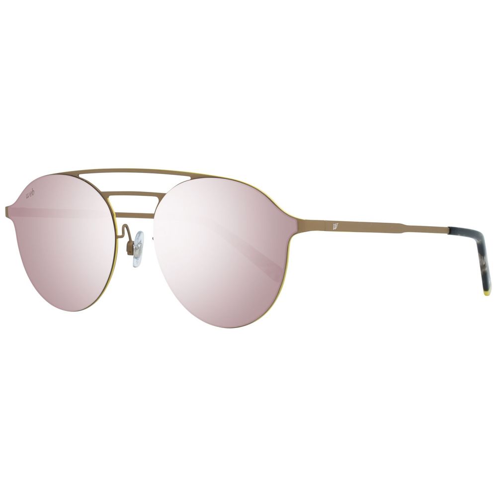 Brown Metal Sunglasses