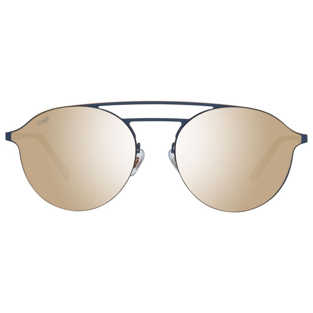 Blue Metal Sunglasses