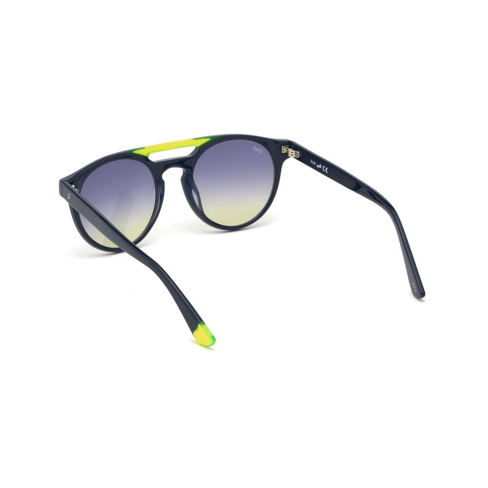 Blue Plastic Sunglasses