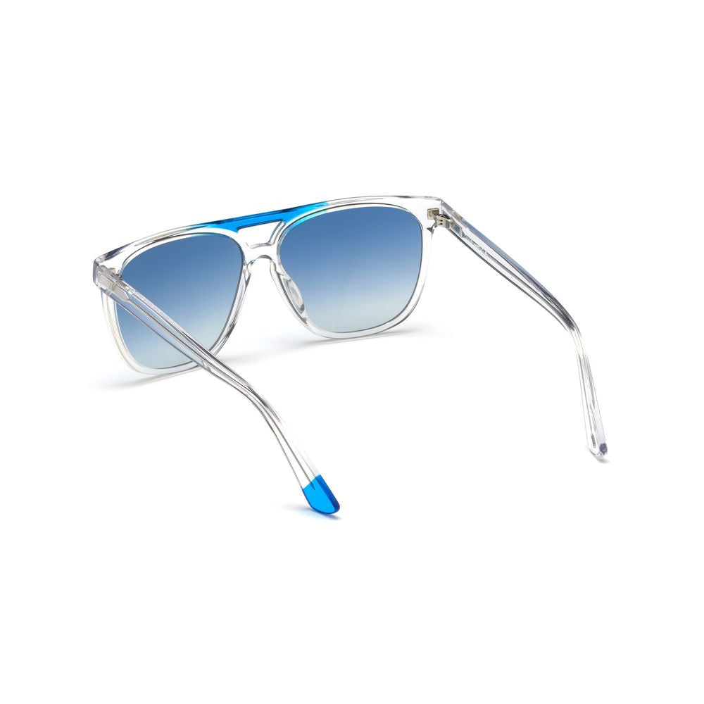 Transparent Plastic Sunglasses