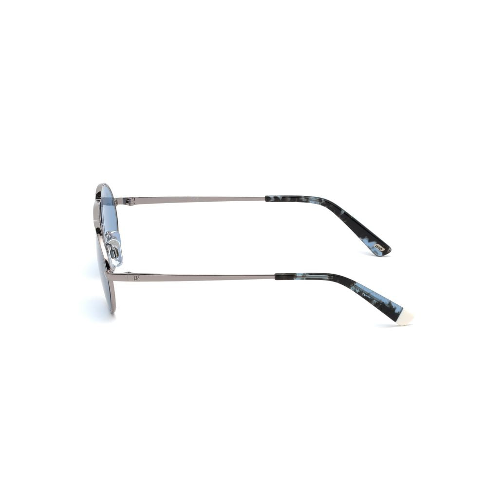 Gray Metal Sunglasses