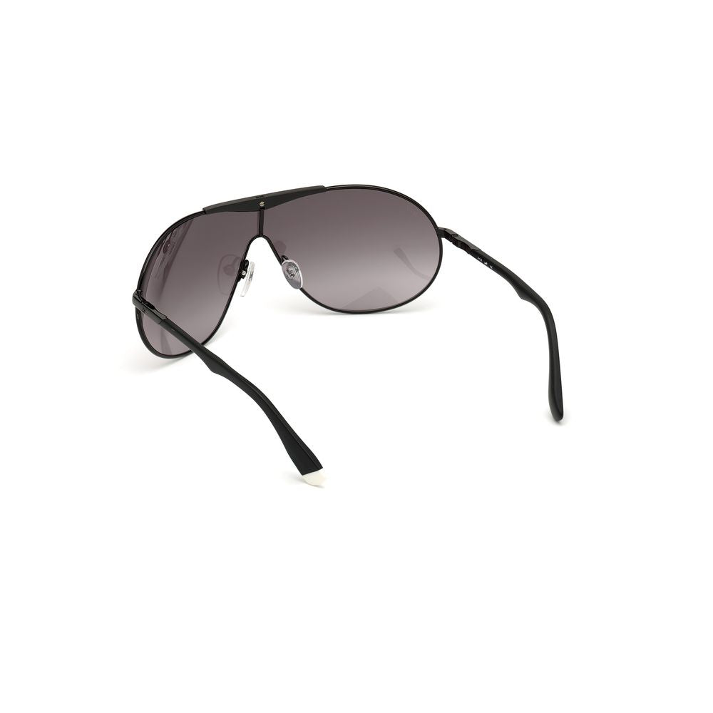 Black Metal Sunglasses