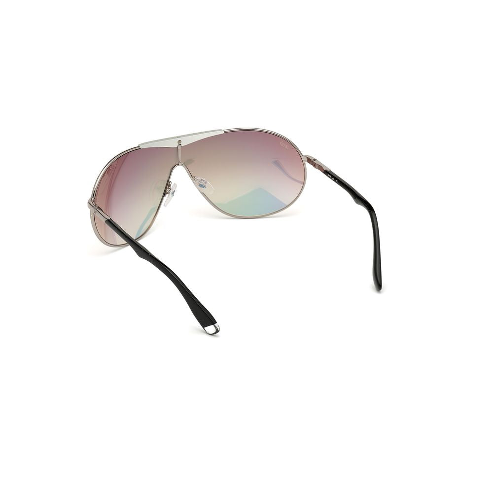 Gray Metal Sunglasses
