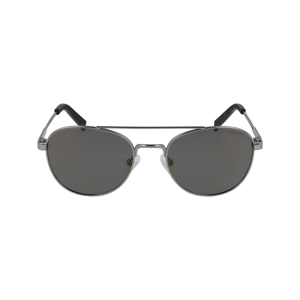Gray Metal Sunglasses