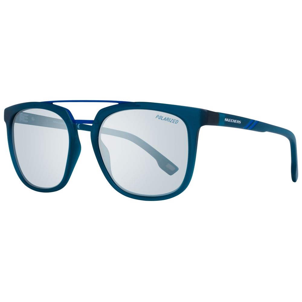 Blue Metal Sunglasses
