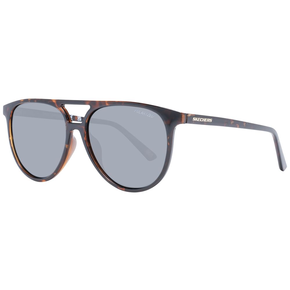 Brown Plastic Sunglasses