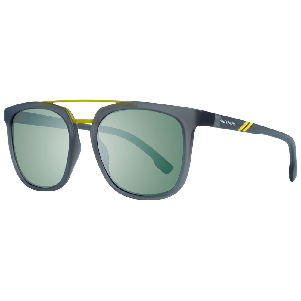 Gray Metal Sunglasses
