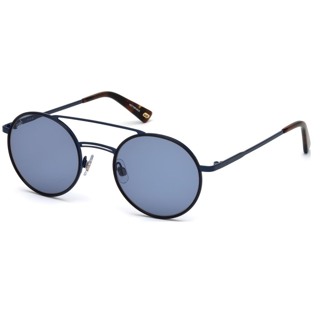 Blue Metal Sunglasses