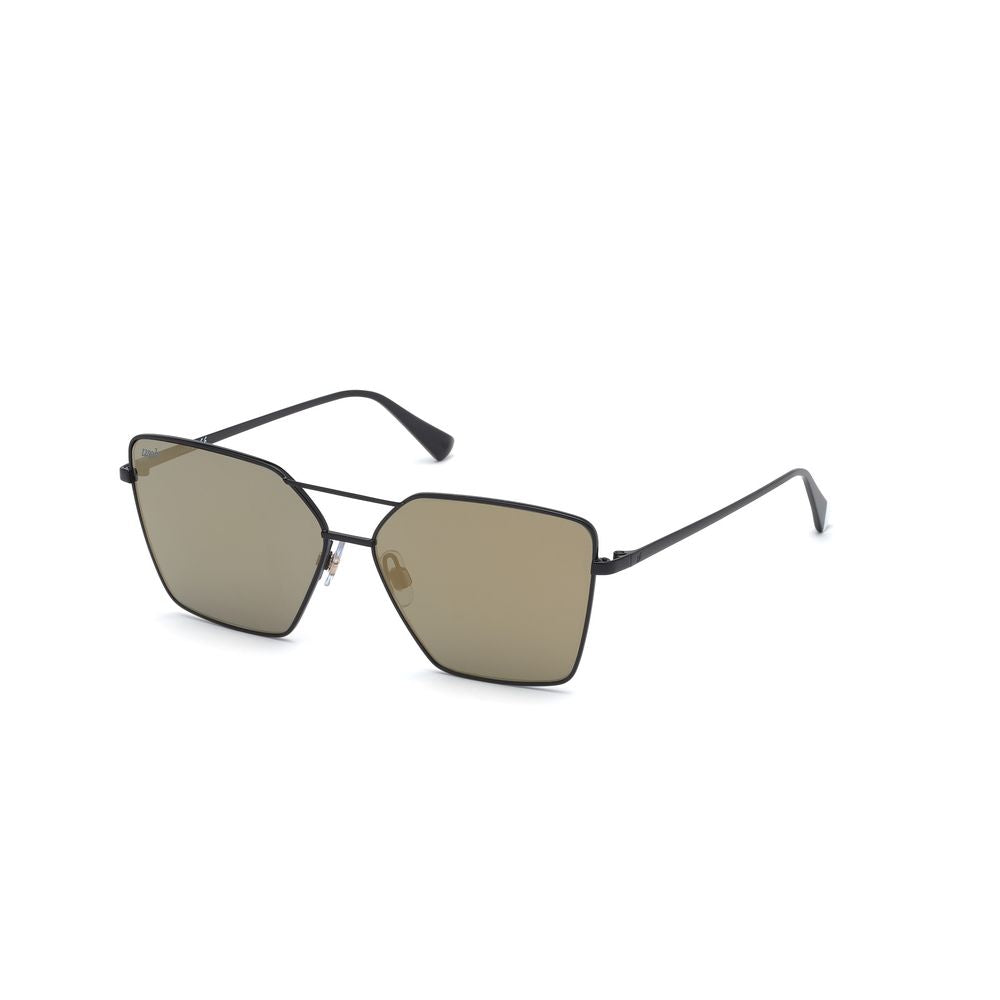 Black Metal Sunglasses