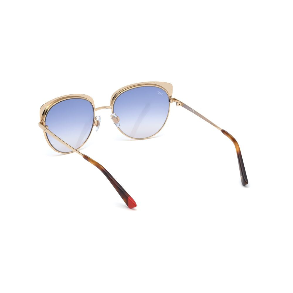 Gold Metal Sunglasses