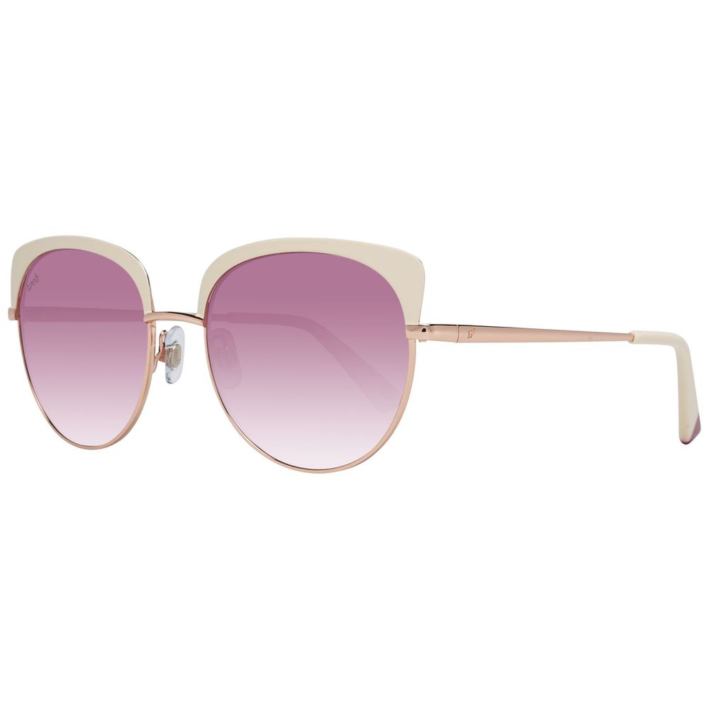 Rose Gold Metal Sunglasses