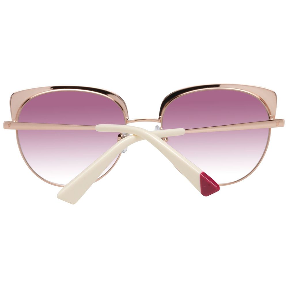 Rose Gold Metal Sunglasses