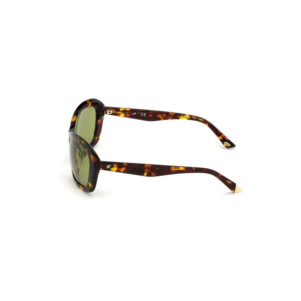 Brown Plastic Sunglasses