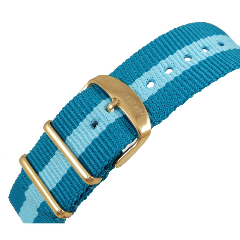 Blue Nylon Dress Watch