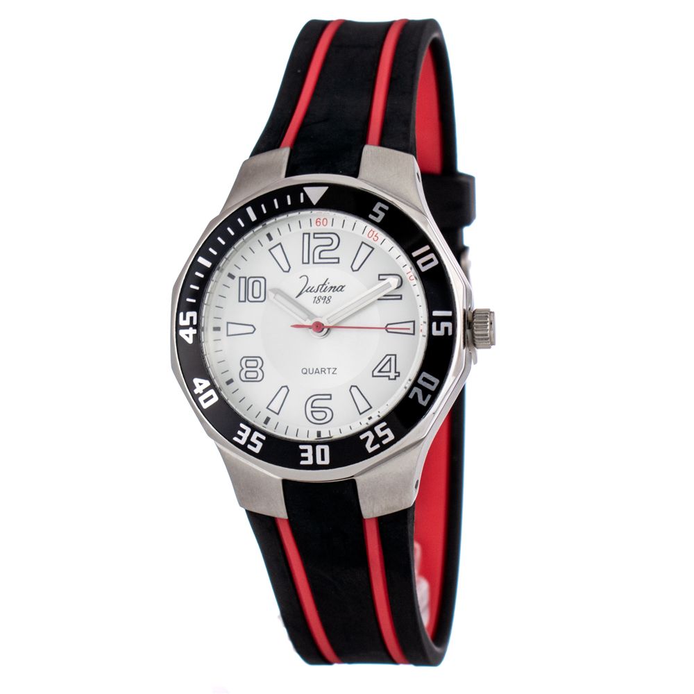 Black Rubber Sport Watch
