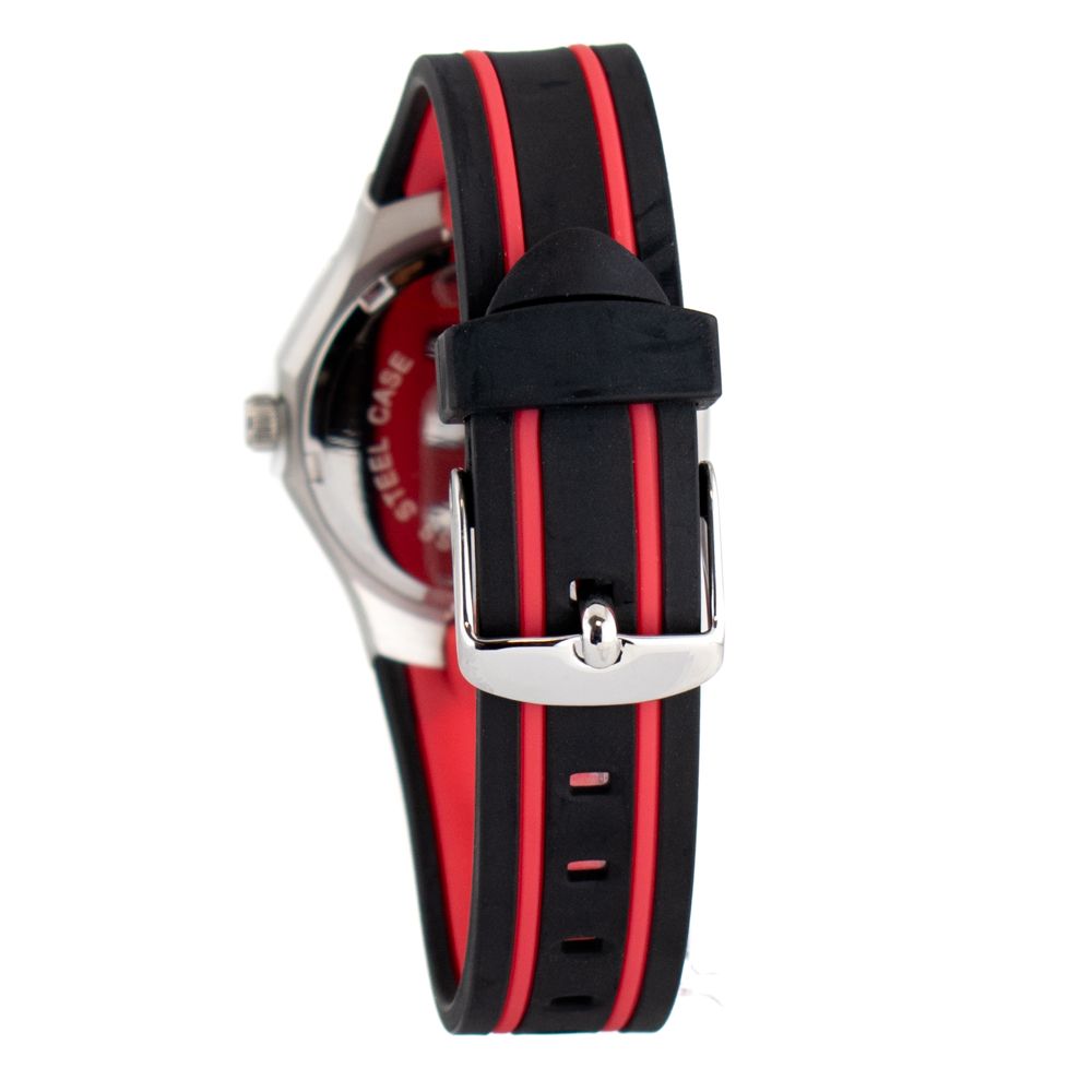 Black Rubber Sport Watch