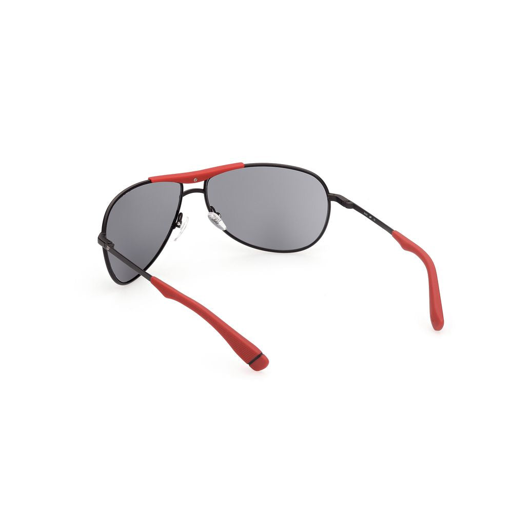 Black Metal Sunglasses