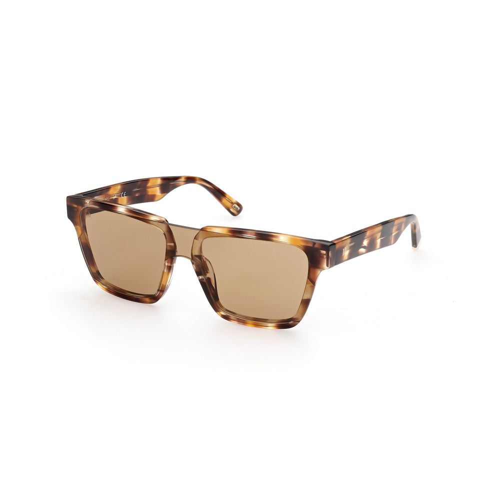 Bicolor Plastic Sunglasses