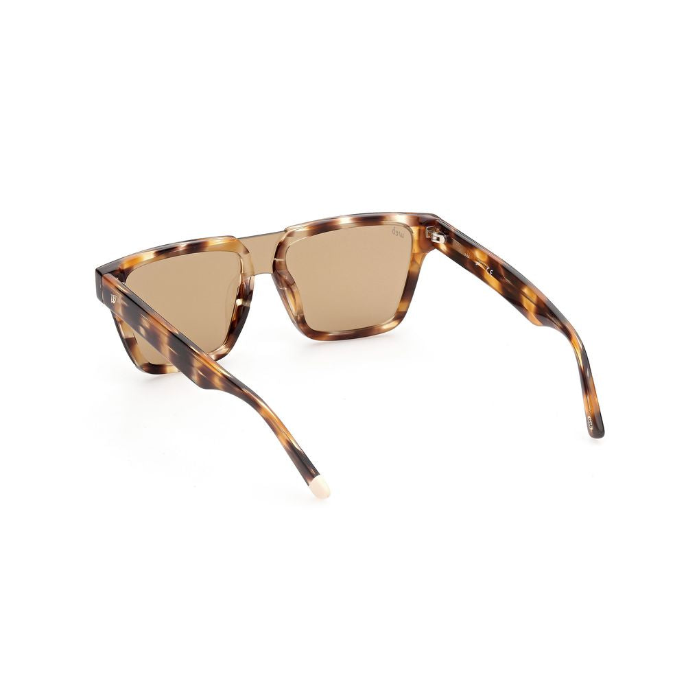 Bicolor Plastic Sunglasses