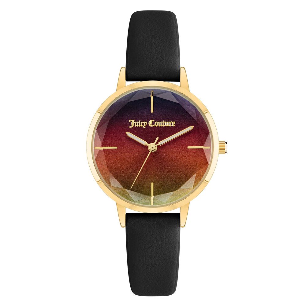 Black Plastic Dress Watch