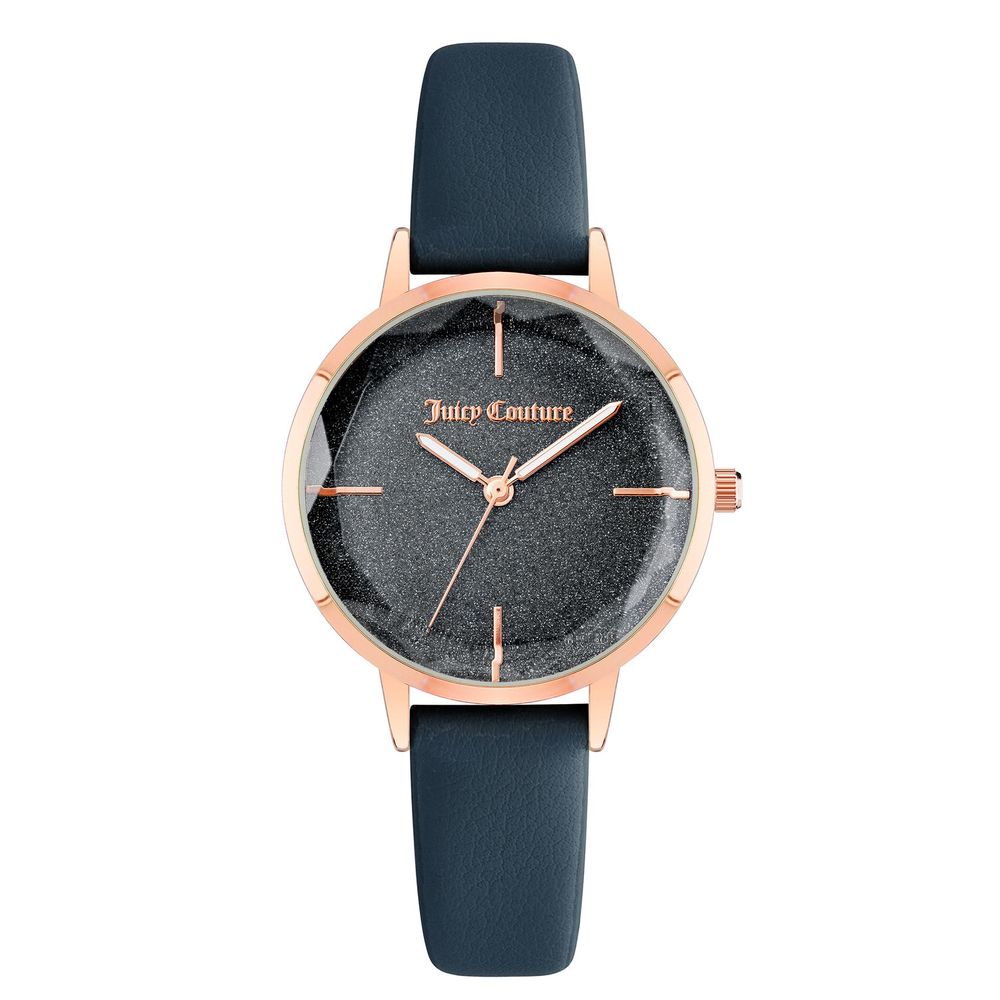 Blue Plastic Dress Watch