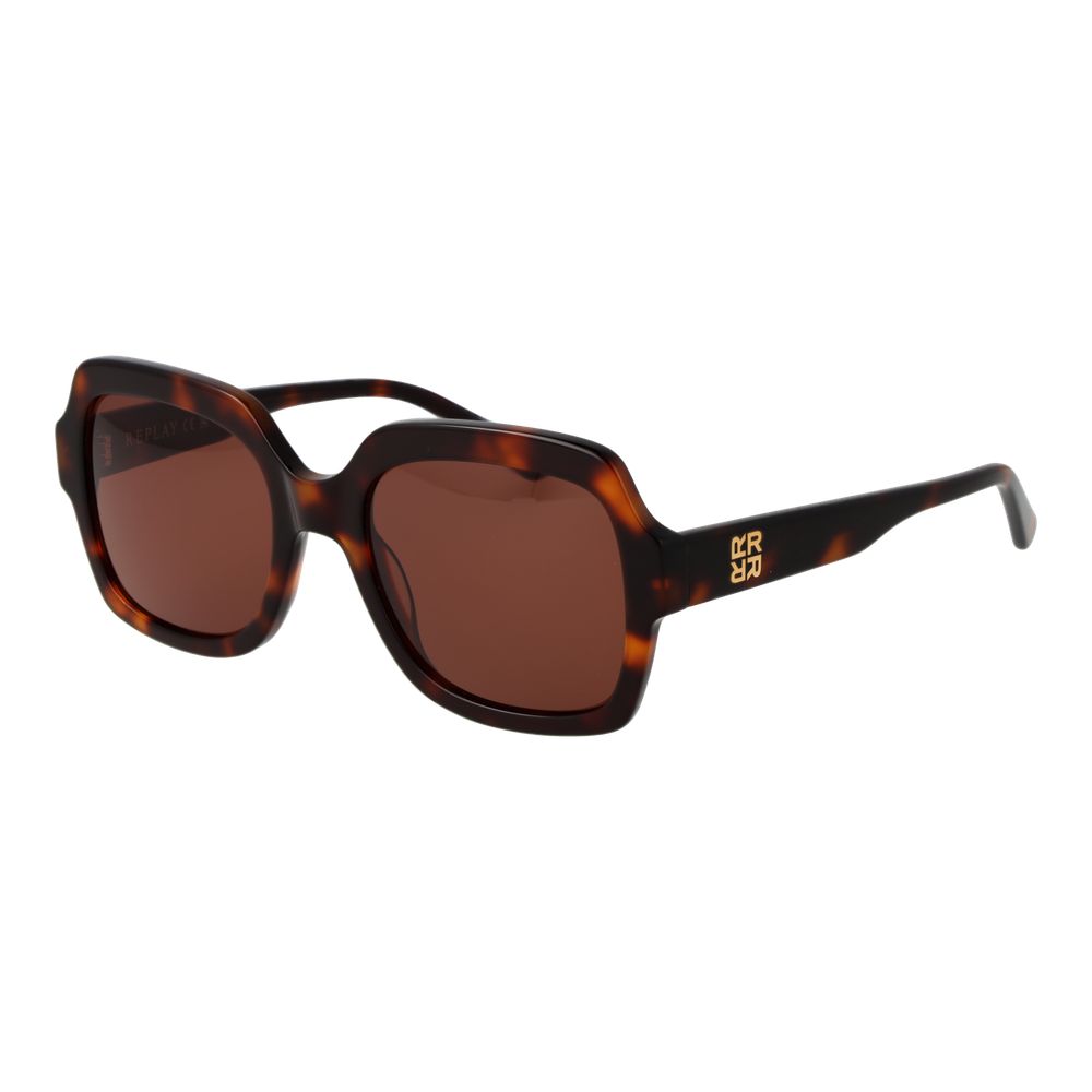 Brown Plastic Sunglasses