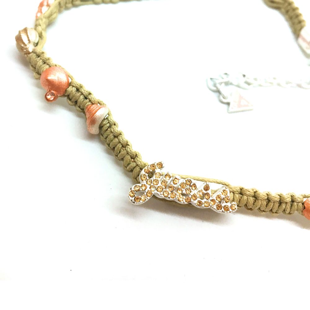 Bicolor Textile Necklace