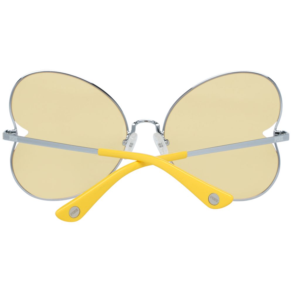 Silver Metal Sunglasses