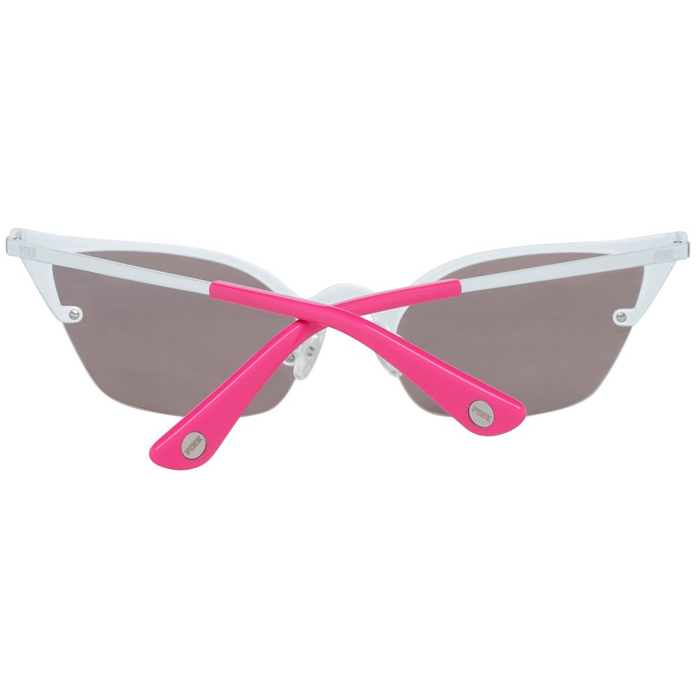 White Metal Sunglasses