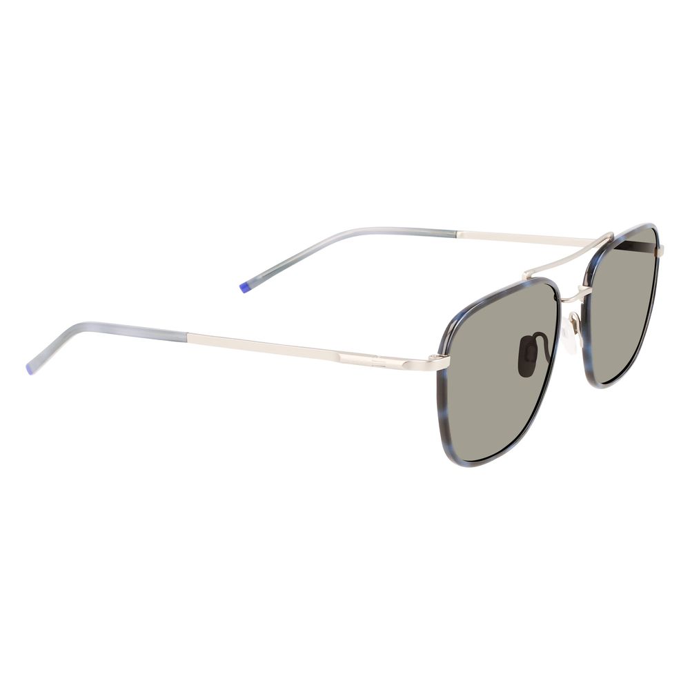 Blue Titanium Sunglasses