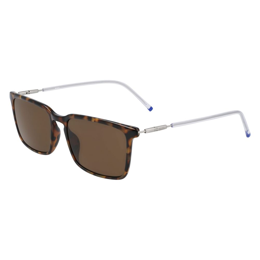 Brown Injected Sunglasses