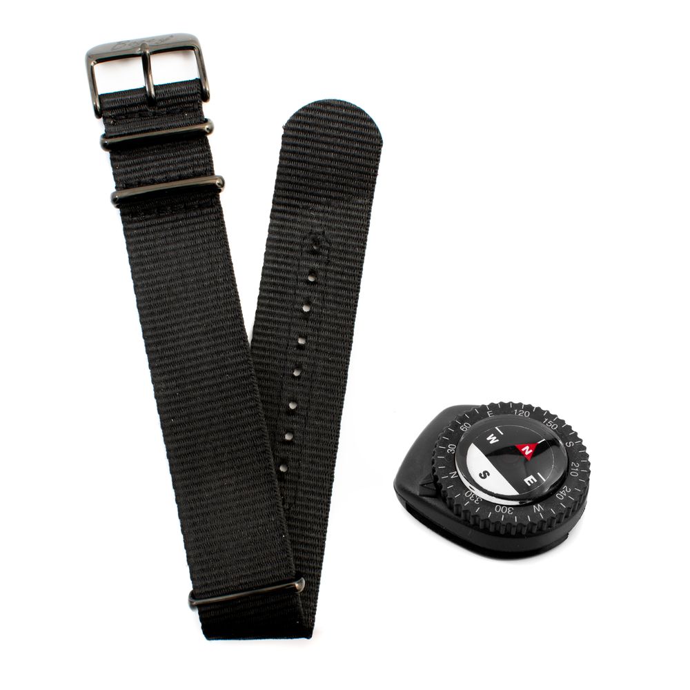 Black Rubber Sport Watch
