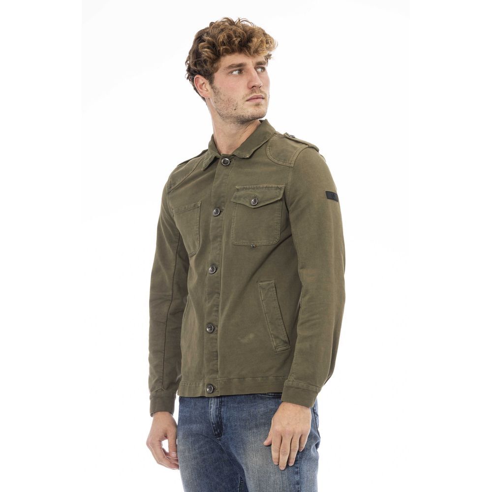 Bicolor Cotton Coat