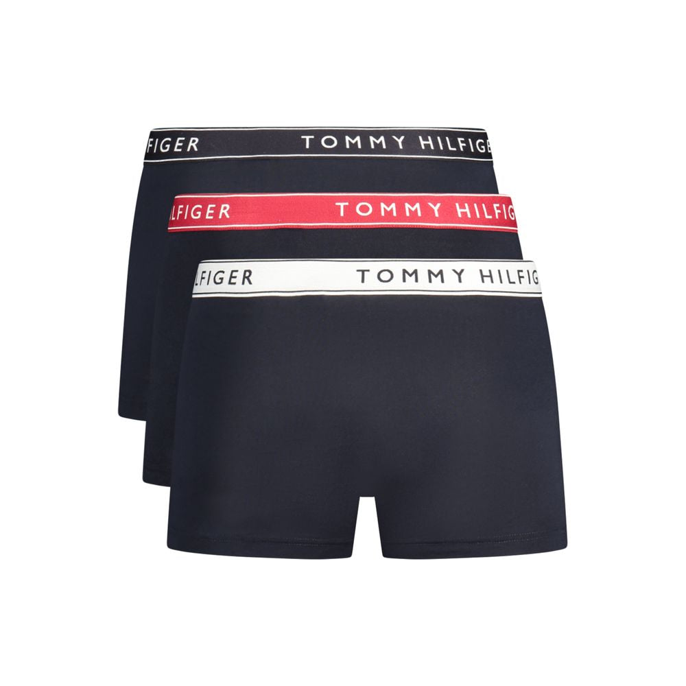 Blue Cotton Men's Boxer Short