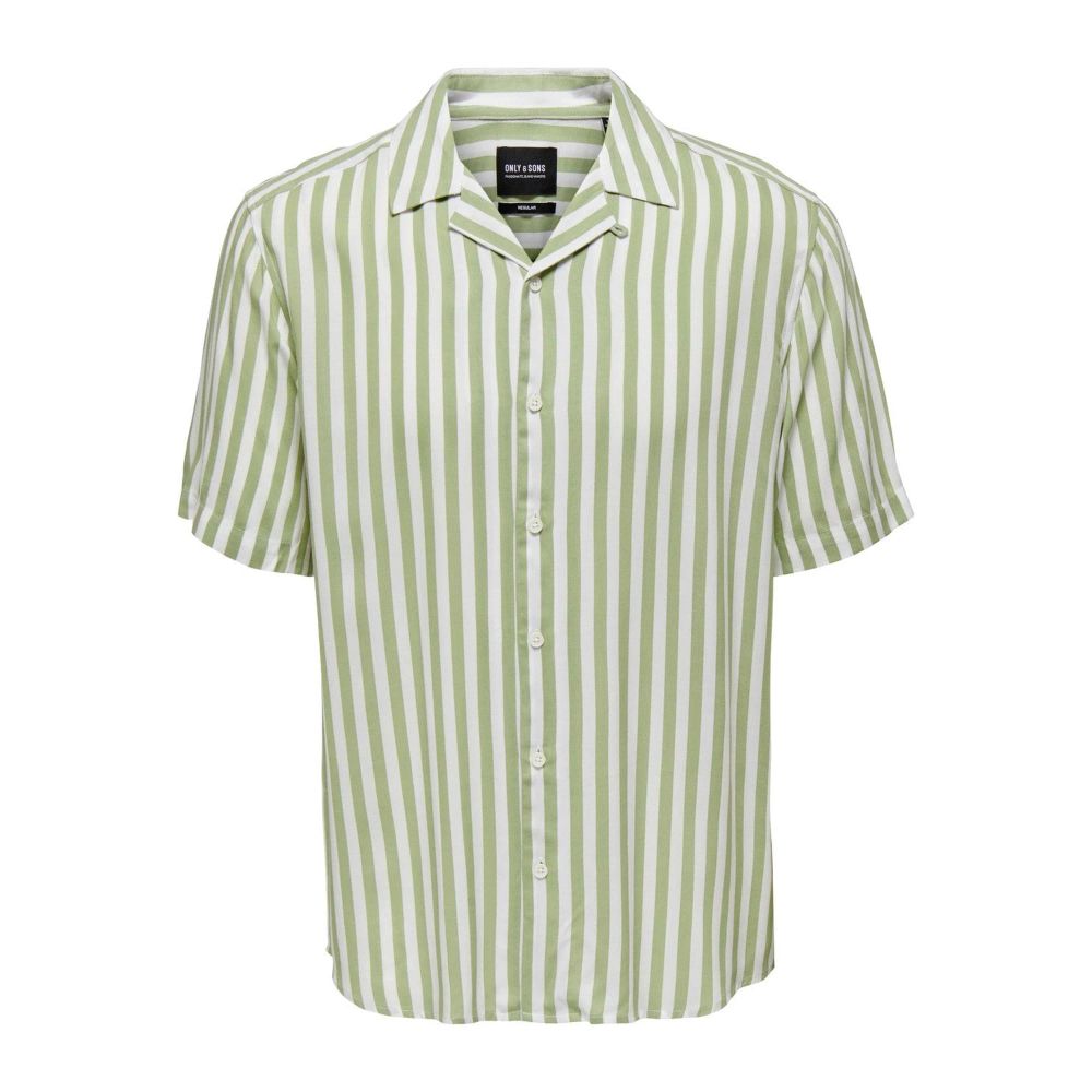 Bicolor Cotton Pattern Shirt