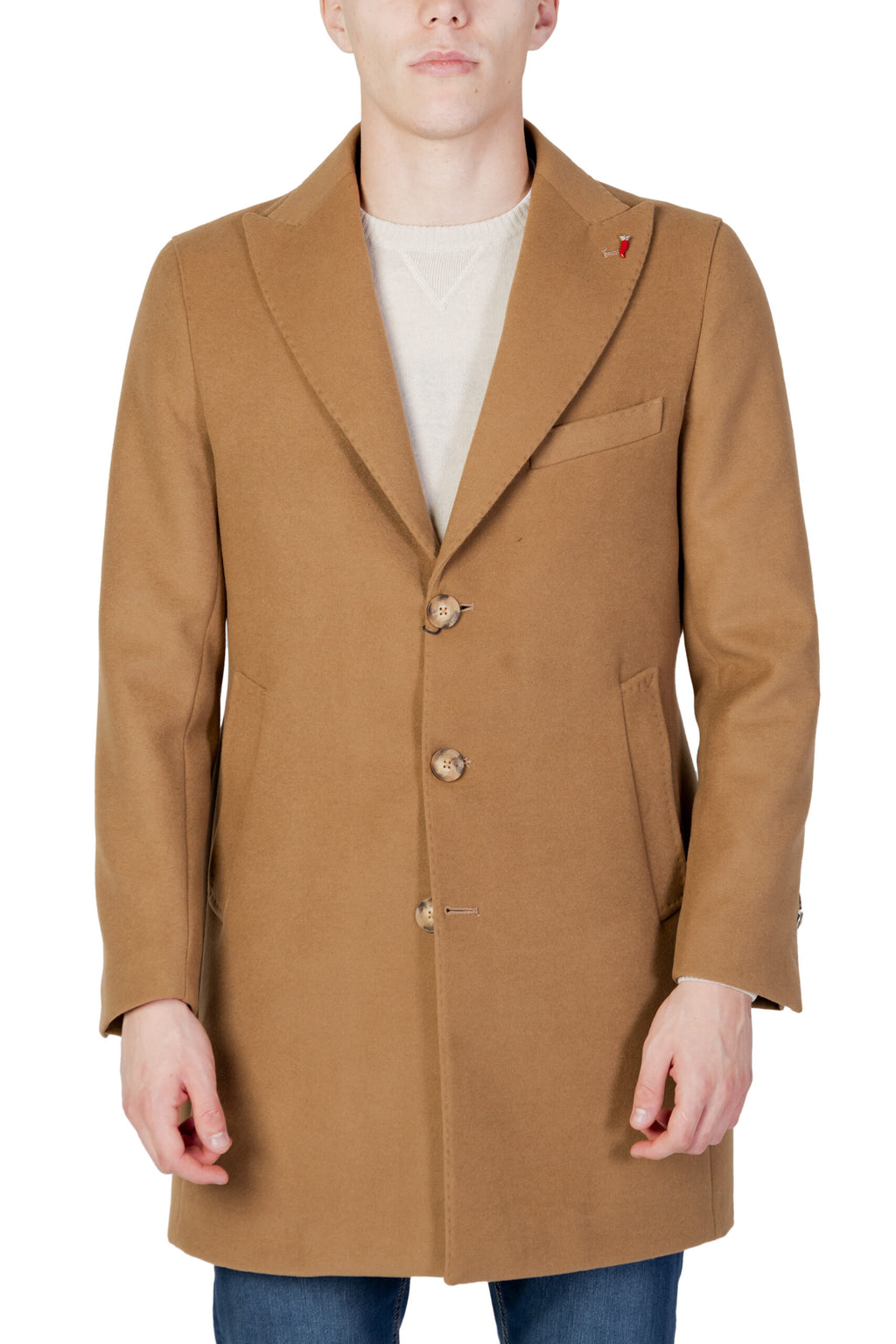 Beige Wool Coat