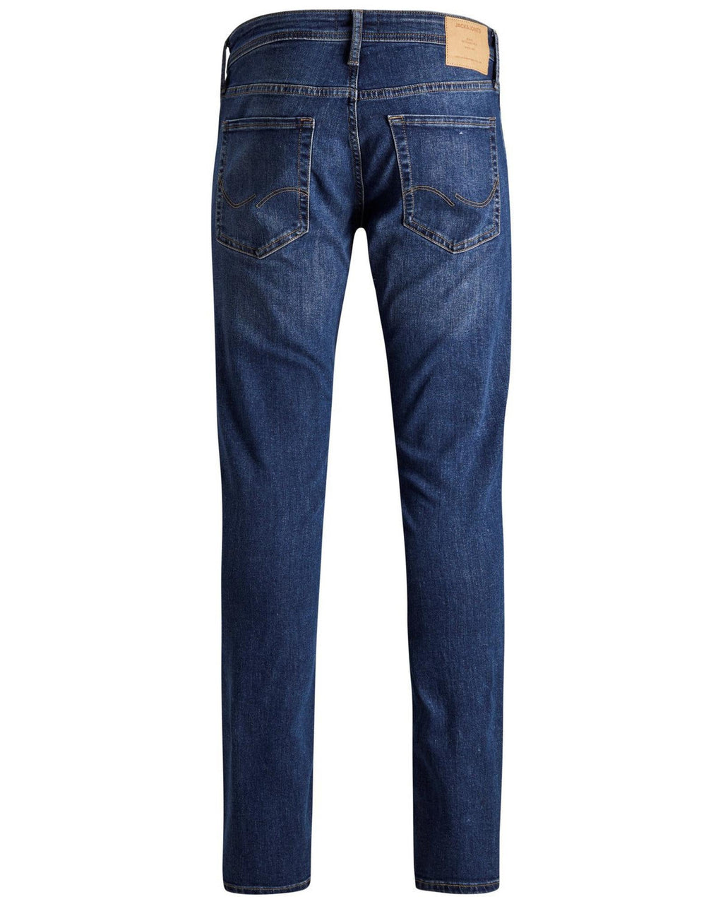 Blue Cotton Slim Fit Jeans