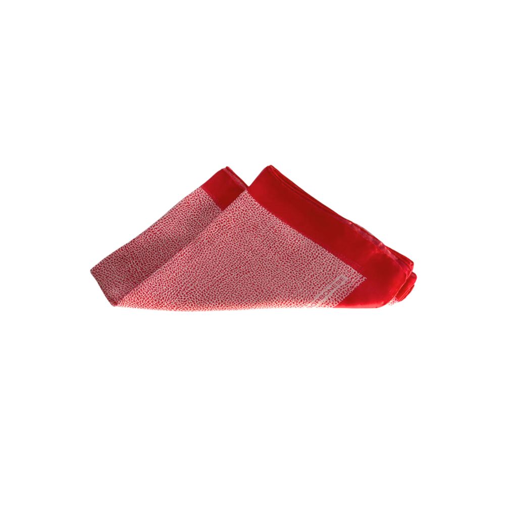 Red Silk Women Scarf