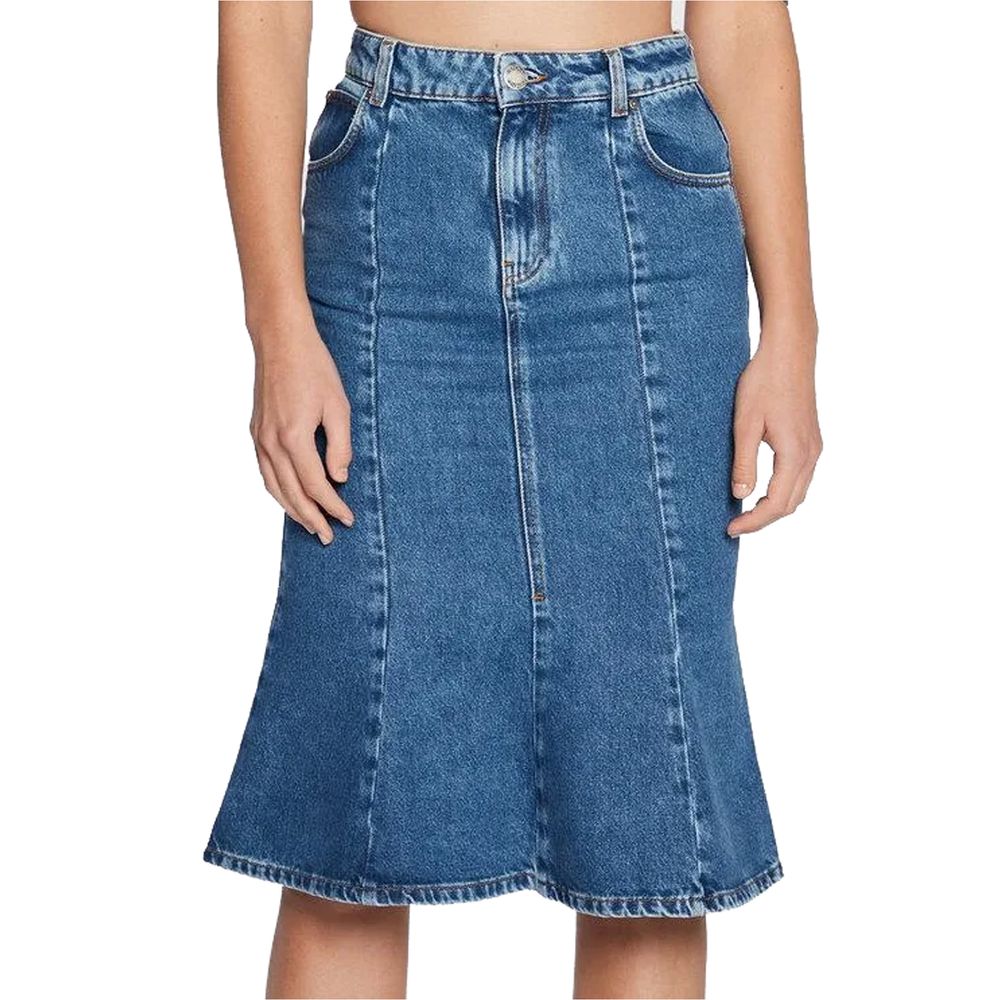 Blue Denim Skirt