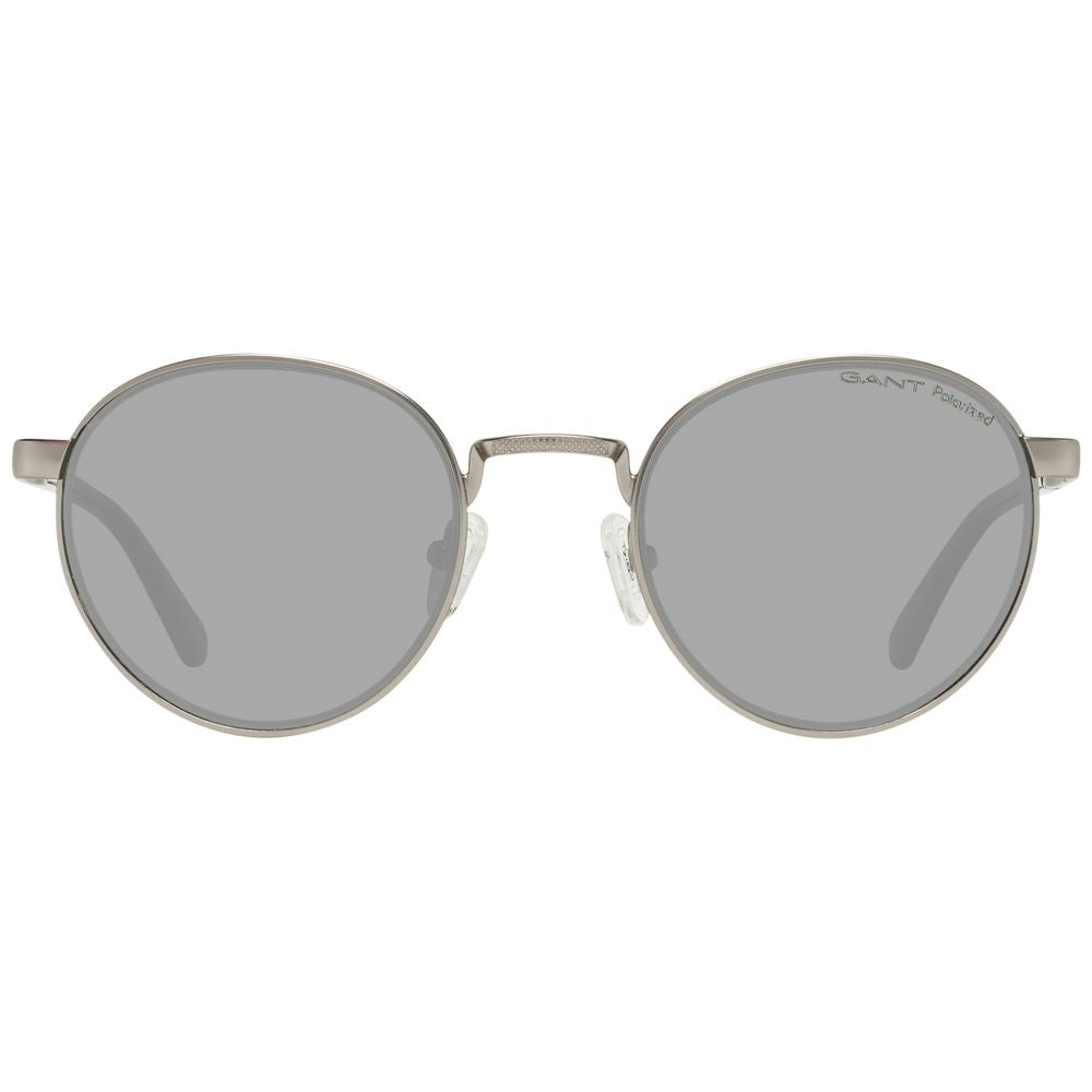 Gray Metal Sunglasses
