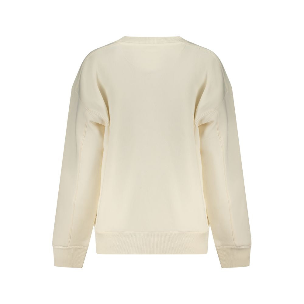 White Cotton Sweatshirt