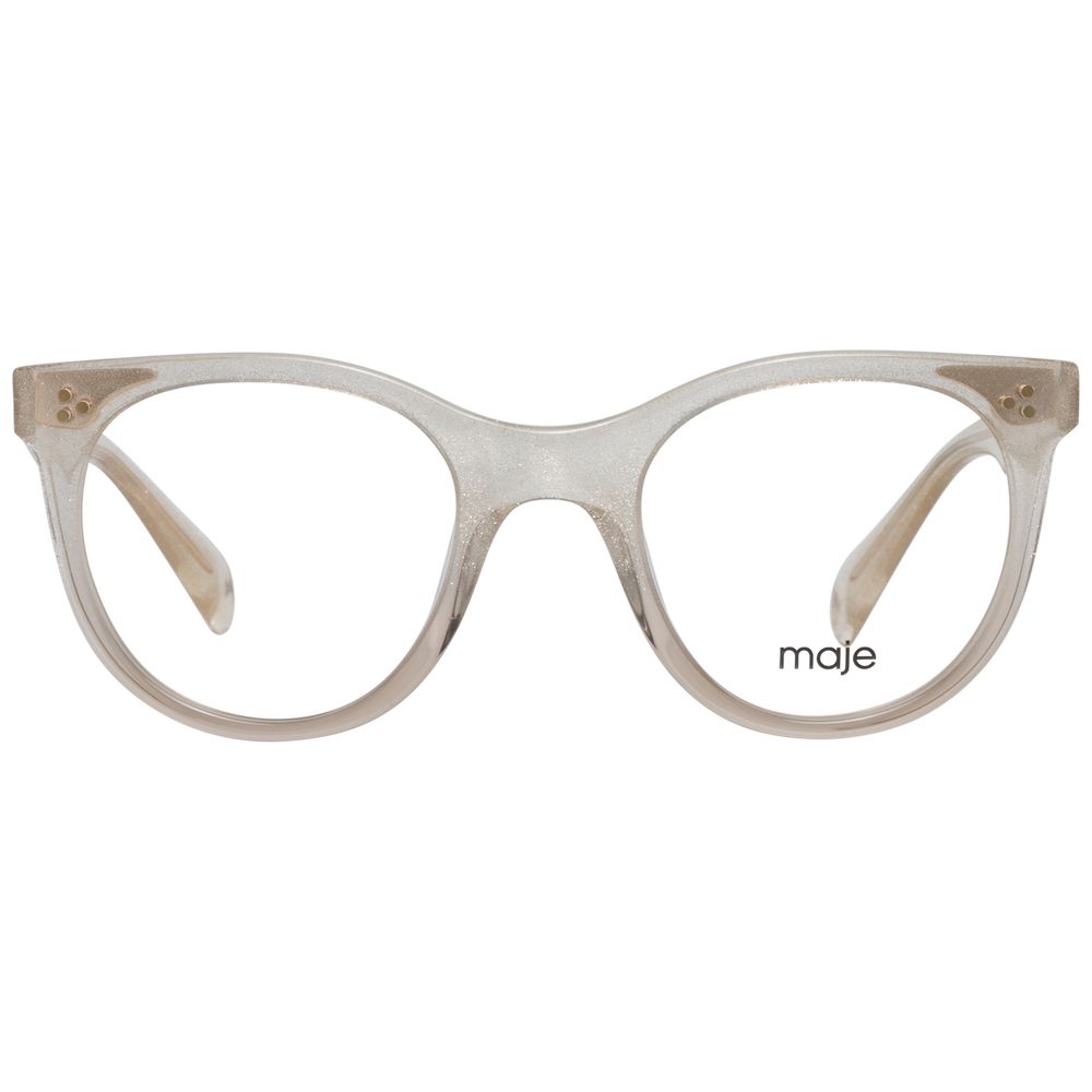 Beige Plastic Glasses (Frames)